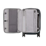 Victorinox Werks Traveler 6.0 Frequent Flyer Softside Carry-On Spinner Suitcase, 21-Inch, Black