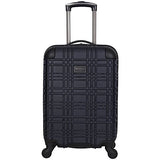 Ben Sherman Nottingham 20" Embossed PAP 4-Wheel Upright Carry-On in Navy