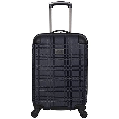 Ben Sherman Nottingham 20" Embossed PAP 4-Wheel Upright Carry-On in Navy