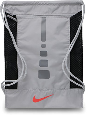 Nike Men's Hoops Elite Basketball Gym Sack Atmosphere Gray