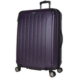 Kenneth Cole Reaction 28" Abs Expandable 8-Wheel Checked Luggage, Deep Purple