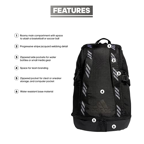 Shop adidas Unisex Creator 365 Backpack, Blac – Luggage Factory
