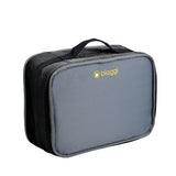 Biaggi Zipsak Micro Fold Spinner Carry-On Suitcase - 22-Inch Luggage - As Seen on Shark Tank - Black