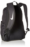 Nike Brasilia Training Backpack, Extra Large Backpack Built for Secure Storage with a Durable Design, Black/Black/White