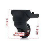 Replacement Luggage Wheel Repair Suitcase Bag Parts Spinner Wheels Casters For Travel Customs Box
