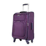 Ricardo Beverly Hills Luggage Saratoga 21" Carry On Suitcase, Elixir Purple