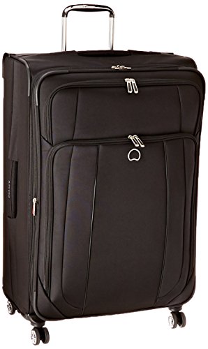 Delsey Luggage Helium Cruise 29" Exp. Spinner Suiter Trolley, Black