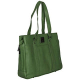 Kenneth Cole Reaction Hit Women's Pebbled Faux Leather Triple Compartment 15" Laptop Business Tote, Kelly Green