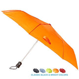 Lewis N. Clark Travel Umbrella: Windproof & Water Repellent with Mildew Resistant Fabric, Automatic