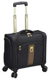 London Fog Langley 8 Wheel 15" Under The Seat Bag, Black