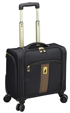 London Fog Langley 8 Wheel 15" Under The Seat Bag, Black