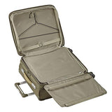 Briggs & Riley Baseline International Carry-On Expanadable Wide-Body 21" Spinner, Olive, One Size