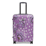Vera Bradley Hardside Large Spinner, Lavender dandelion