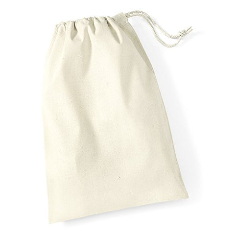 Westford Mill Cotton Stuff Bag - 0.25 To 38 Liters (M) (Natural)