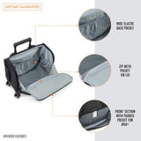 Briggs & Riley Baseline-Softside Cabin Spinner Bag, Black, Underseater 16-Inch