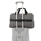 Travelpro Crew Versapack Weekender Carry-on Duffel Bag W/Suiter, Titanium Grey, One Size