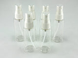 Skyway 2 Oz Tsa Airline Carry On Approved Crystal Clear Plastic Travel Pump Spray Bottles