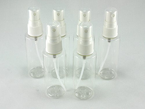 Skyway 2 Oz Tsa Airline Carry On Approved Crystal Clear Plastic Travel Pump Spray Bottles