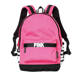 Victorias Secret PINK Logo Campus Backpack in Hot Pink