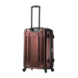 Mia Toro Italy Lustro Hardside 31 Inch Spinner Luggage, Blue