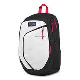 Jansport Interface Laptop Backpack - White/Black/Red Tape