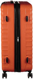 Amazonbasics Hardside Spinner Luggage -  28-Inch, Orange