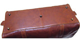Floto Roma Cabin Bag Saddle Brown Italian Leather Weekender Duffle