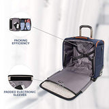 Travelpro Crew Versapack Rolling Tote Travel, Patriot Blue, One Size