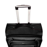 Gabbiano Bellagio Collection 3 Piece Softside Spinner Luggage Set (Black)