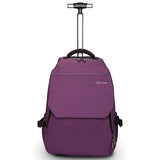 19 Inches Large Storage Multifunction Waterproof Travel Wheeled Rolling Backpack By Hollyhome,
