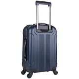 Kenneth Cole Reaction Out Of Bounds Hardside 4-Wheel Luggage 2-Piece Set 20" Carry-On And 28", Navy