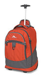 High Sierra Chaser Wheeled Laptop Backpack, Crimson/Mercury