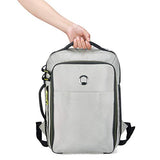 DELSEY Paris Daily's Two Compartment Laptop Backpack, Light Gray, 15.6 Inch Sleeve