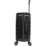 Original Penguin Crimson 21" Hardside Carry-On Spinner Luggage, Black