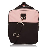 17" Womens Duffle Bag in Pink and Black