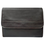 Piel Leather Envelope Portfolio, Chocolate, One Size