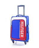 Tommy Hilfiger Winston Softside Expandable Spinner Luggage, Royal Blue, 20 Inch