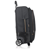 Solo Urban 15.6 Inch Rolling Overnighter Case With 15.6" Laptop Pocket, Black