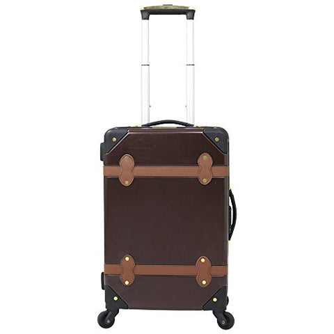 Chariot Titanic 20-Inch Hardside Upright Spinner Carry, Brown