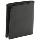 Royce Leather Men'S Double Id Bifold Wallet In Leather, Black