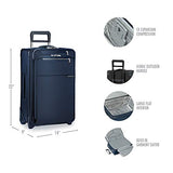 Briggs & Riley Baseline Domestic Expandable Carry-On 22" Upright, Navy