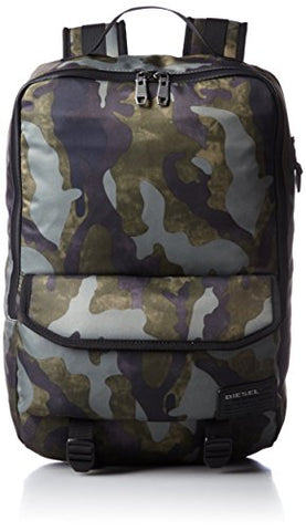 Diesel Men'S Ranks F-Close Back Backpack, Military Camo