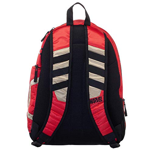 Marvel Iron Man Plüsch-Rucksack – Mit Baumelnden Armen/Beinen, Verstellbaren Trägern, 32x25x12 Cm