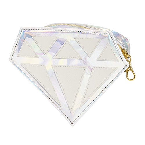 C.R. Gibson Women's Diamond Shaped Zippered Travel or Bridal Mini Emergency Kit, 24pc