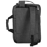 Kenneth Cole Reaction 15.6” Laptop & Tablet Bag Hybrid Backpack for School, Business, & Travel, Convertible Charcoal, Medium