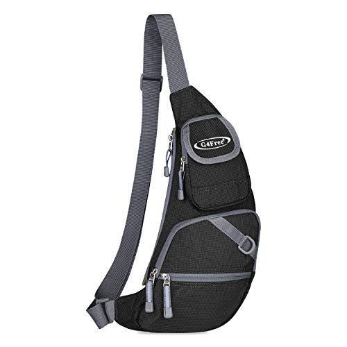 Shop G4Free Black Sling Bag Chest Crossbody B – Luggage Factory