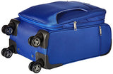 Calvin Klein Warwick 21 Inch Upright Carry-On Suitcase, Blue, One Size