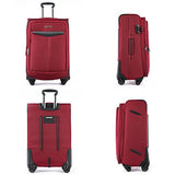 Unitravel Expandable Luggage Lightweight Suitcase Spinner Wheels 20” Carry On