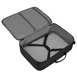 Gonex Travel Duffel Bag, Portable Carry on Luggage Personal Item Bag for Airlines, Water& Tear-Resistant 20L Black