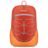 Gonex Ultralight Handy Travel Backpack, 25L Lightweight Packable Backpack Orange